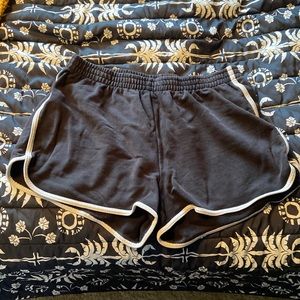 Aerie High Waisted Scalloped Shorts